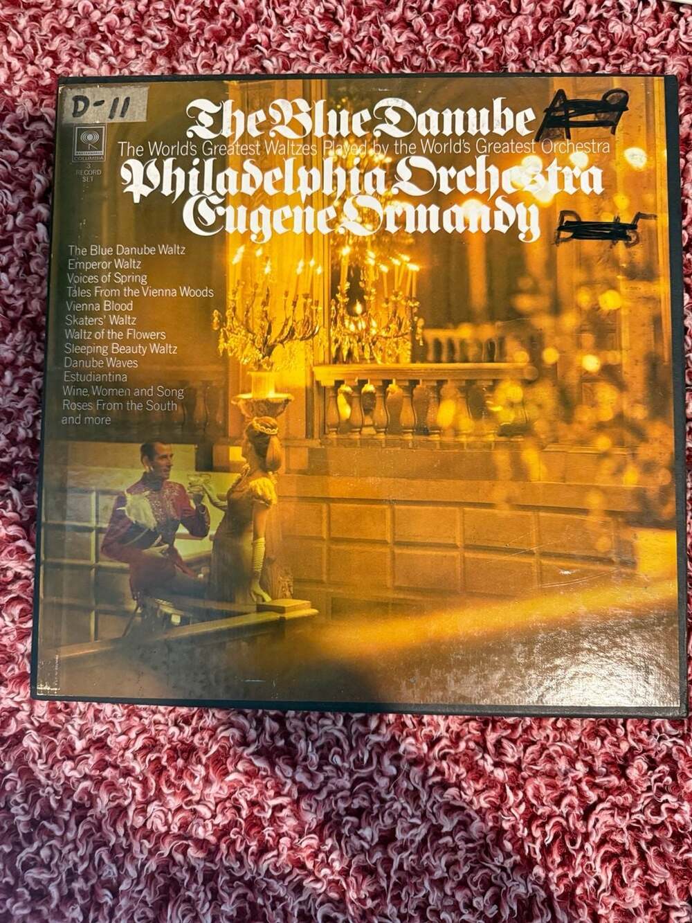 The Blue Danube Philadelphia Orchestra Eugene Ormandy Vinyl Box Set